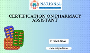 Certification On Pharmacy Assistant